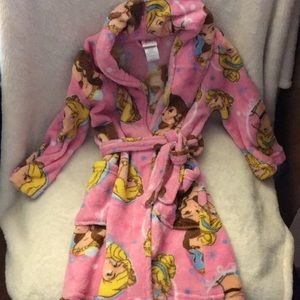 Toddler girl robe